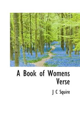 Book cover for A Book of Womens Verse