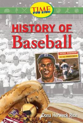 Book cover for History of Baseball