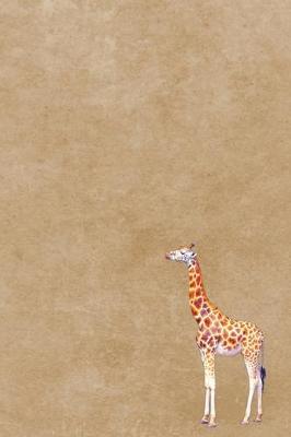 Book cover for Giraffe Notebook