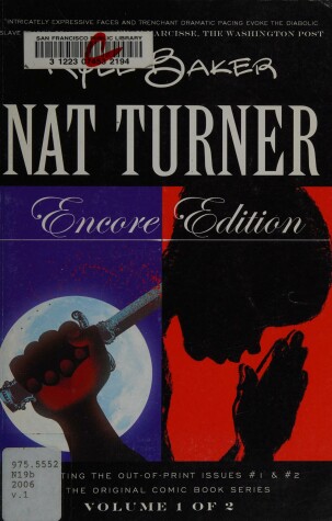 Book cover for Nat Turner VO1