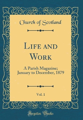 Book cover for Life and Work, Vol. 1