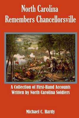 Book cover for North Carolina Remembers Chancellorsville