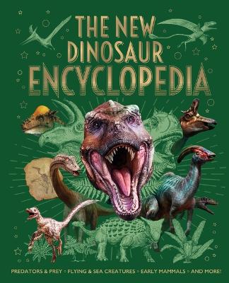 Book cover for The New Dinosaur Encyclopedia