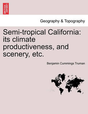 Book cover for Semi-Tropical California