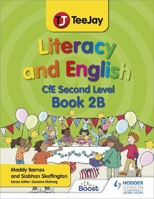 Book cover for TeeJay Literacy and English CfE Second Level Book 2B