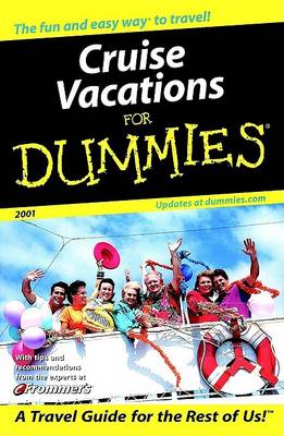 Book cover for Cruise Vacations For Dummies