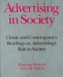 Book cover for Advertising in Society