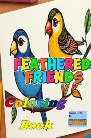 Cover of Feathered Friends Coloring Book