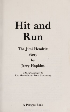 Book cover for Hit and Run