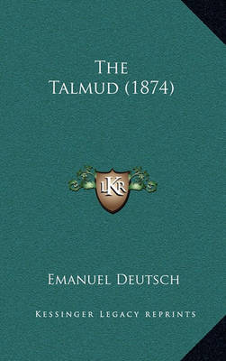 Book cover for The Talmud (1874)