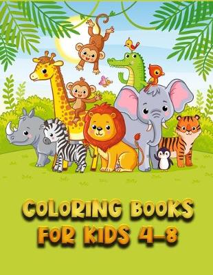 Book cover for Coloring Books for Kids 4-8