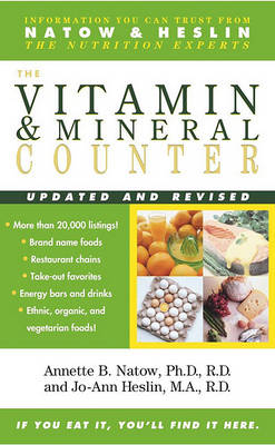 Book cover for The Vitamin and Mineral Food Counter