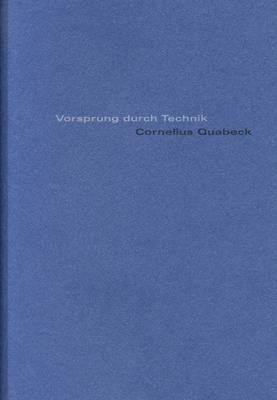 Book cover for Cornelius Quabeck: Vorsprung Durch Technik