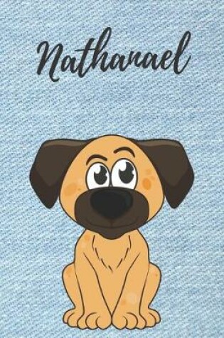 Cover of Nathanael Hunde Notizbuch / Malbuch / Tagebuch / Journal / DIN A5 / Geschenk