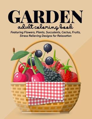 Book cover for Garden Coloring Book