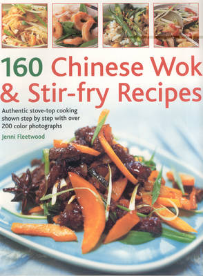 Book cover for 160 Chinese Wok and Stir-fry Recipes