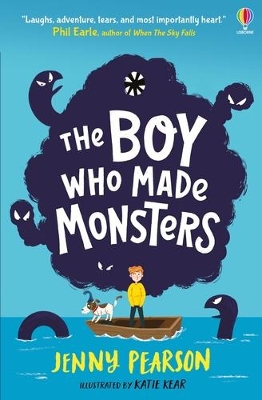 Book cover for The Boy Who Made Monsters