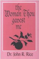 Book cover for The Woman Thou Gavest Me