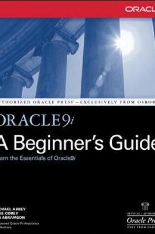 Cover of Oracle9i: A Beginner's Guide