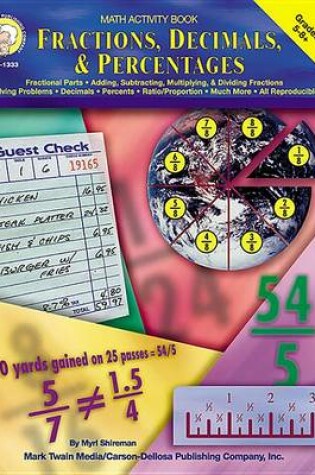 Cover of Fractions, Decimals, & Percentages, Grades 5 - 8