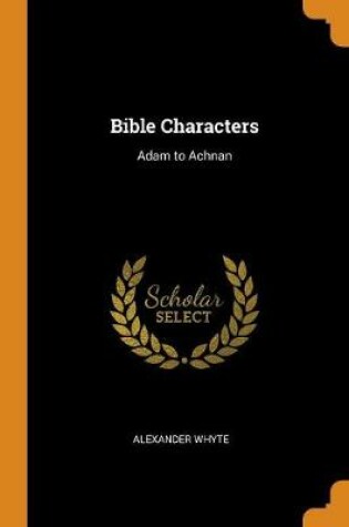 Cover of Bible Characters