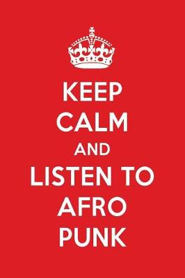 Book cover for Keep Calm and Listen to Afro Punk