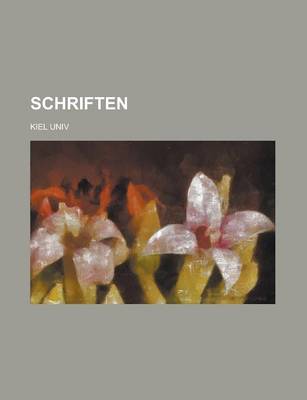 Book cover for Schriften