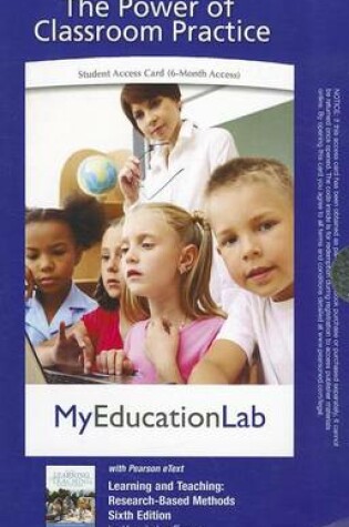 Cover of MyLab Education Pegasus with Pearson eText -- Standalone Access Card -- for Learning and Teaching