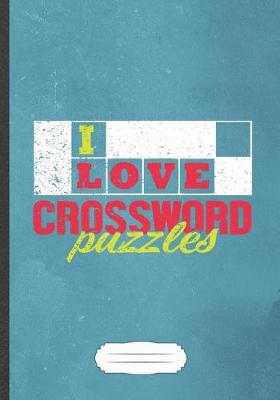 Book cover for I Love Crossword Puzzles