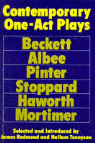 Cover of Contemporary One-Act Plays