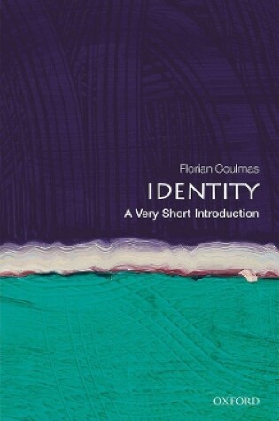 Cover of Identity: A Very Short Introduction