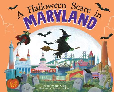 Book cover for A Halloween Scare in Maryland