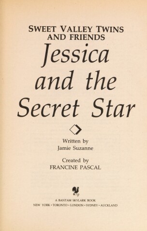 Book cover for Jessica and the Secret Star