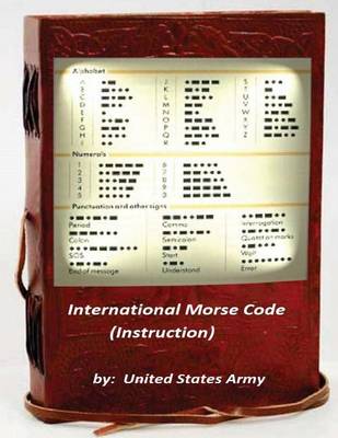 Book cover for International Morse Code (Instruction)