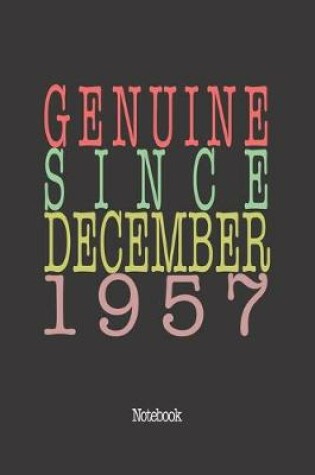 Cover of Genuine Since December 1957