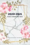 Book cover for 2020-2021 Weekly Appointment Book