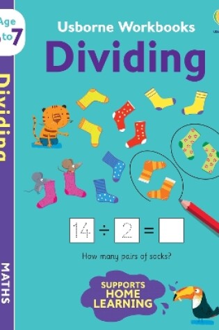 Cover of Usborne Workbooks Dividing 6-7