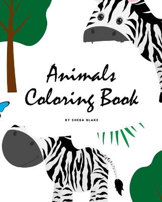 Book cover for Animals Coloring Book for Children (8x10 Coloring Book / Activity Book)