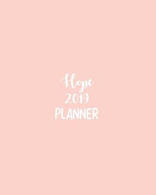 Book cover for Hope 2019 Planner