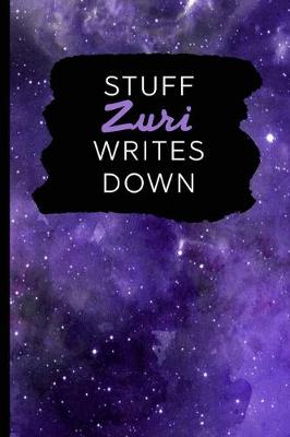 Book cover for Stuff Zuri Writes Down