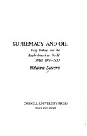 Book cover for Supremacy and Oil