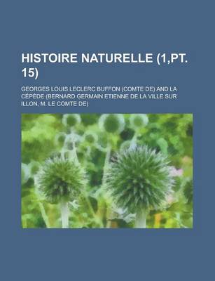 Book cover for Histoire Naturelle (1, PT. 15)