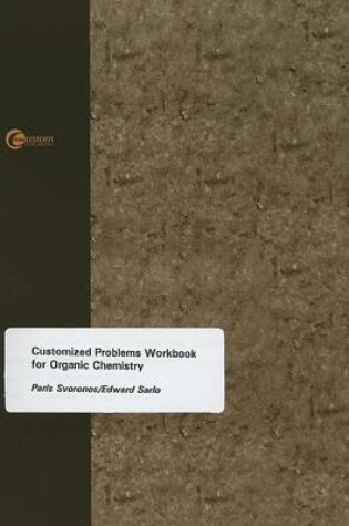 Cover of Customized Problems Workbook for Organic Chemistry