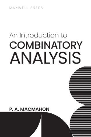 Cover of An Introduction to Combinatory Analysis