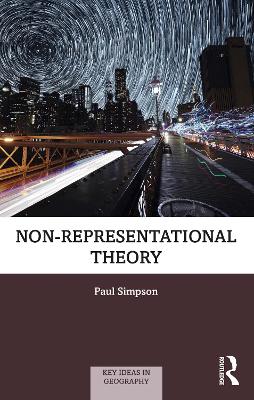 Book cover for Non-representational Theory