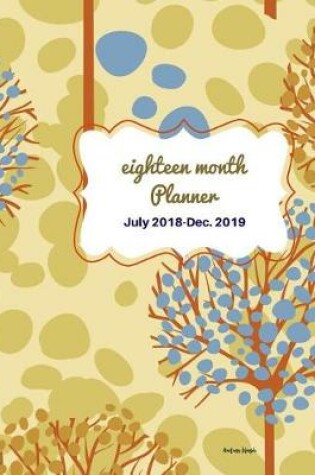 Cover of Eighteen Month Planner Autumn Blush