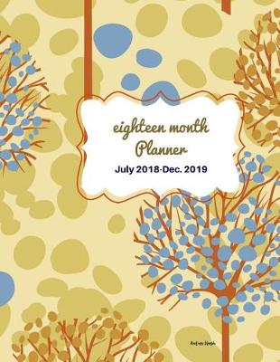 Book cover for Eighteen Month Planner Autumn Blush