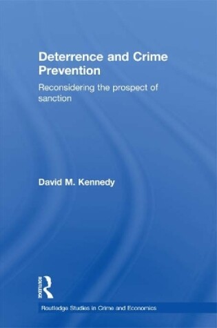 Cover of Deterrence and Crime Prevention