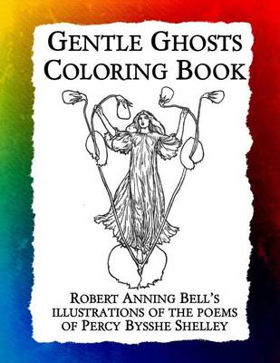 Book cover for Gentle Ghosts Coloring Book