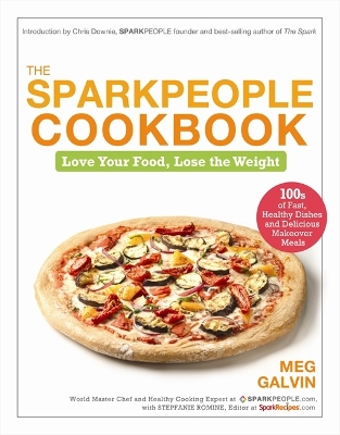 Book cover for The Sparkpeople Cookbook